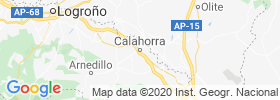 Calahorra map